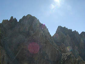 Palisades from Thunderbolt Palisades from Thunderbolt