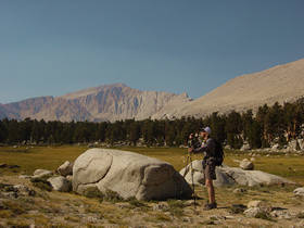 Langley in the background Langley in the background